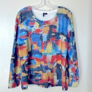 Fun Multicolor sweater, size XL